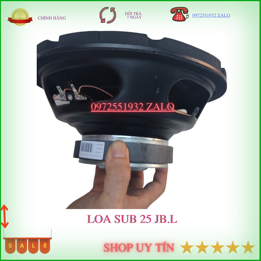Loa sub 25 JBL gân mút béo công suất lớn 600W chất âm hay - giá 1 chiếc