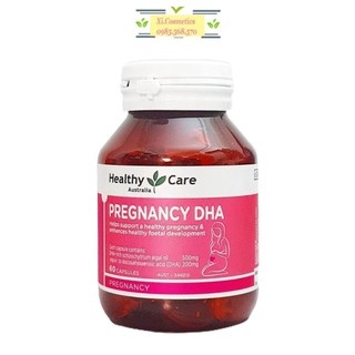 DHA cho bà bầu Pregnancy DHA 60 viên của Úc heathycare
