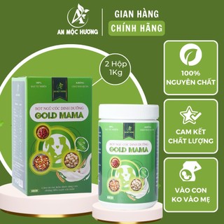 Bột ngũ cốc dinh dưỡng Gold Mama 24 loại hạt cho mẹ bầu, lợi sữa (1kg)