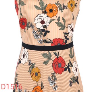 Đầm xòe hoa D1515