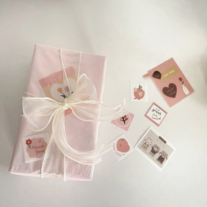 Cuộn Dây Ruy Băng Nhiều Màu Sắc 2.2 / 6M Dùng Gói Quà / Làm Đồ Thủ Công DIY