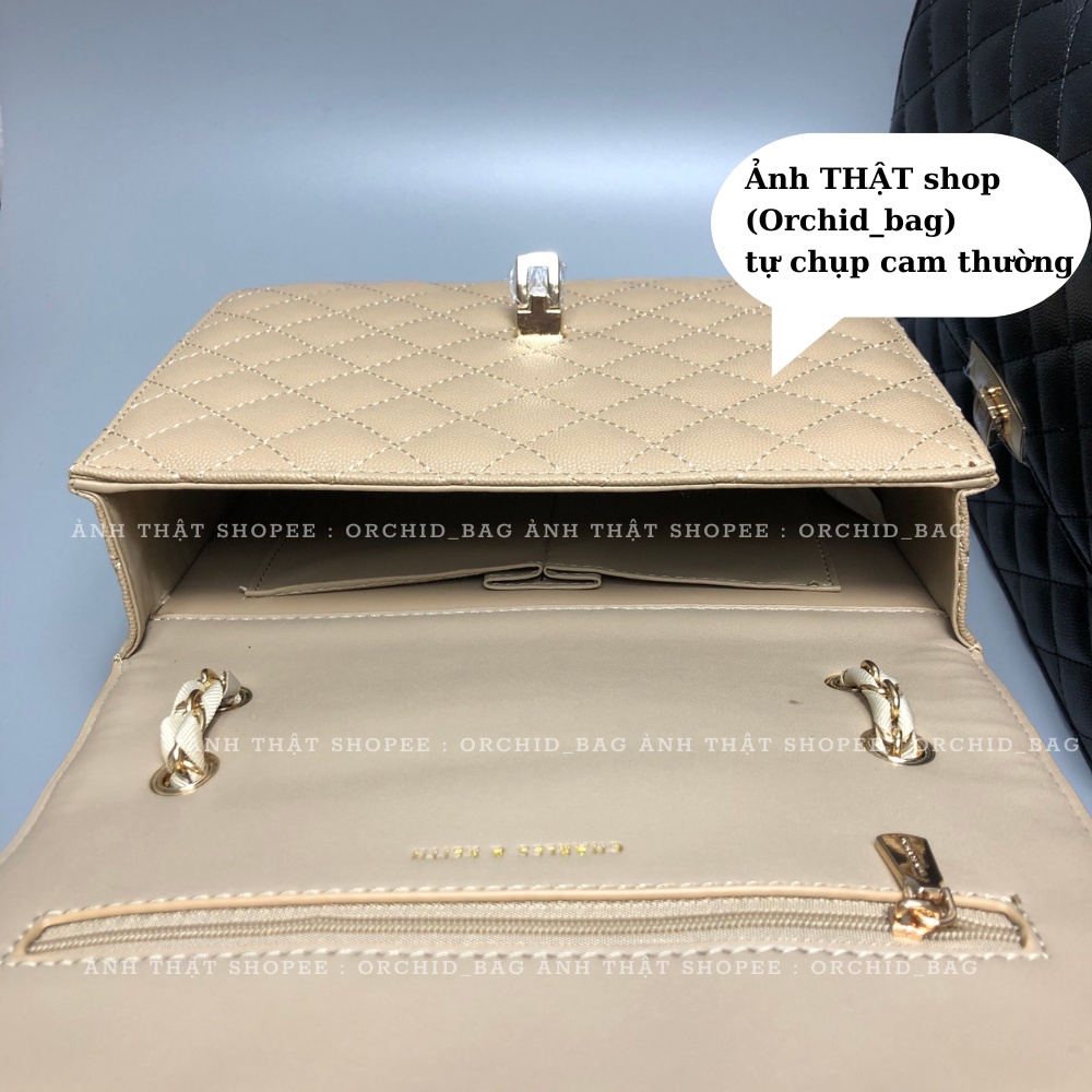 Túi xách đeo vai đeo chéo CNK xuất dư chất da PU trần trám thời thượng cho nữ công sở sinh viên