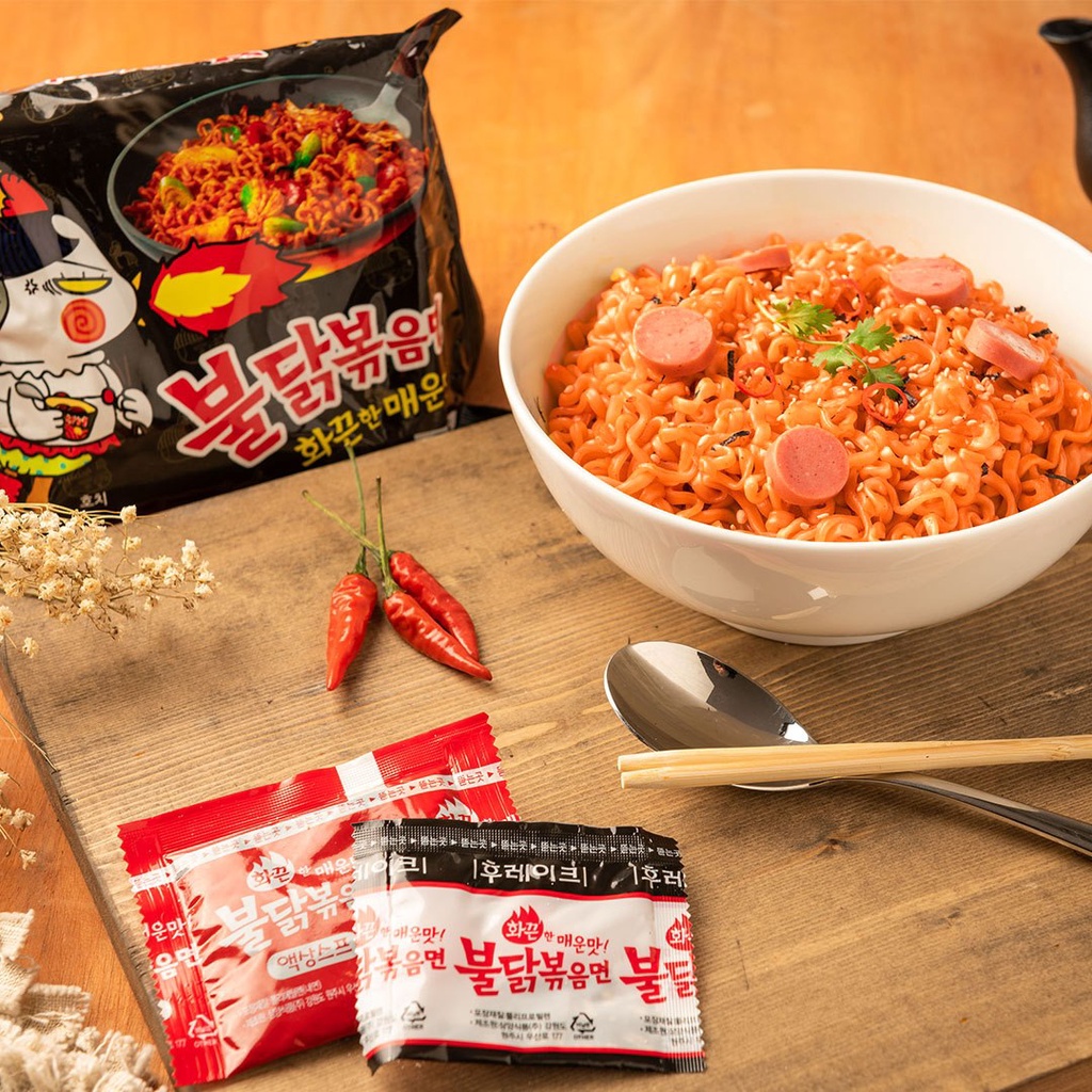 Mì gà cay Samyang Hàn Quốc đủ vị 130g, 145g