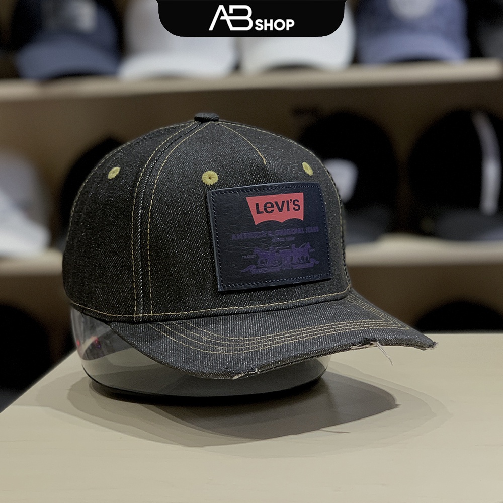 Mũ Nón Lưỡi Trai Levis Jean Rách