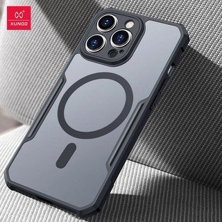 Ốp lưng XUNDD iPhone 17/ Air/ 17 Pro/ 17 Pro Max/ 15/ 14 Series - Hỗ trợ sạc không dây, Mặt lưng nhám mờ