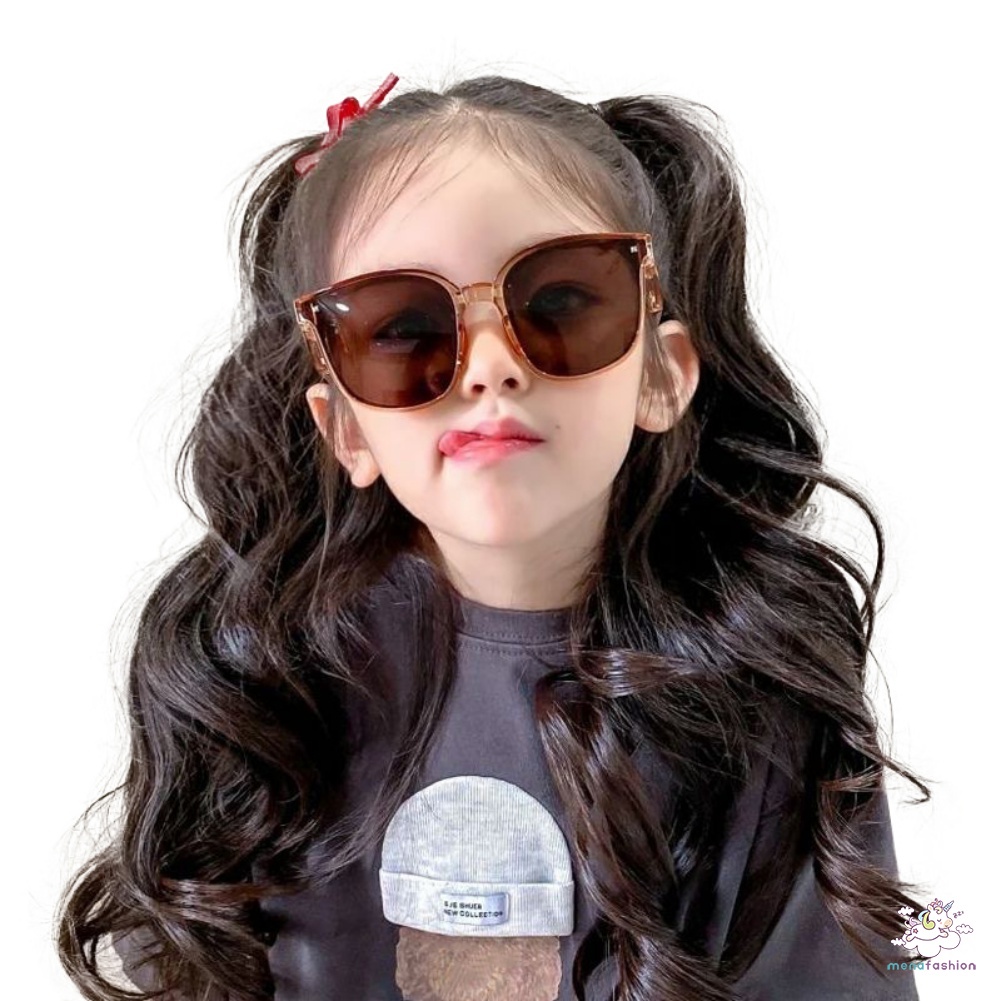 Bộ Tóc Giả Dài Xoăn Thời Trang Dành Cho Bé Gái