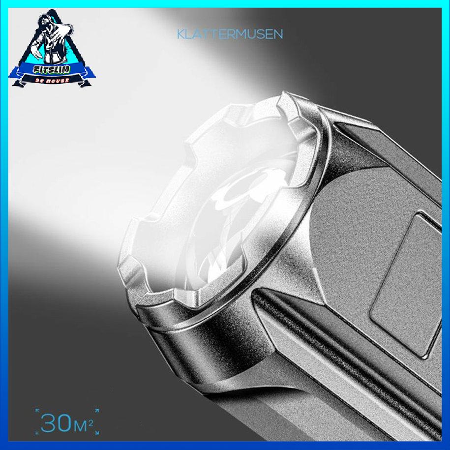 [Fit] Đèn pin Led siêu sáng tập trung ánh mạnh abs đa chức năng [S/9]