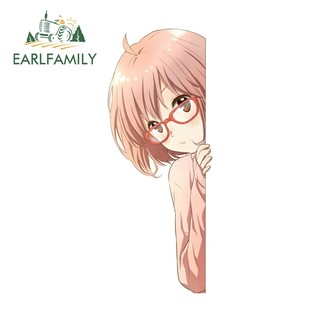  Sticker Vinyl Dán Trang Trí Xe Hơi Kuriyama Mirai 13Cmx5.1Cm Chống Nước Vui Nhộn 