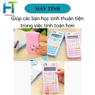 Máy Tính Casio - Máy Tính Học Sinh Hình Hello Kitty Và Doraemon