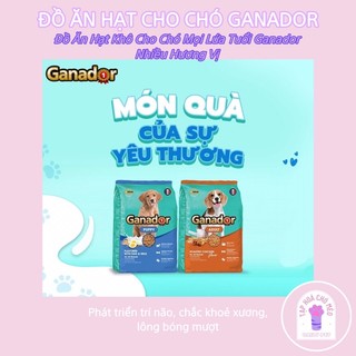 Đồ ăn hạt cho chó mọi lứa tuổi ganador - thức ăn hạt ganador cho chó nhiều hương vị