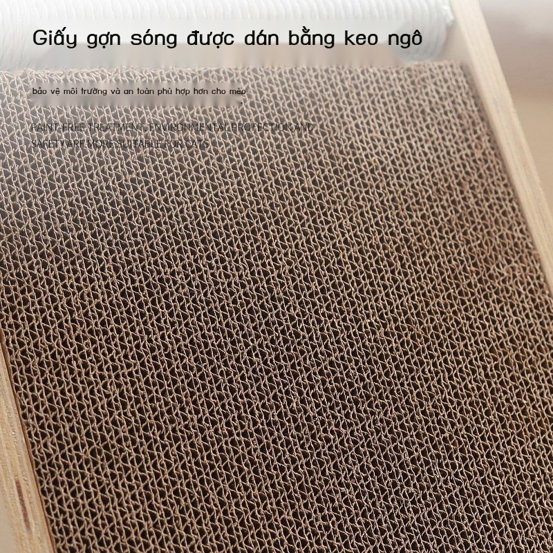 Bảng cào đồ chơi cho mèo dọc chống mài mòn cho mèo không bị gàu