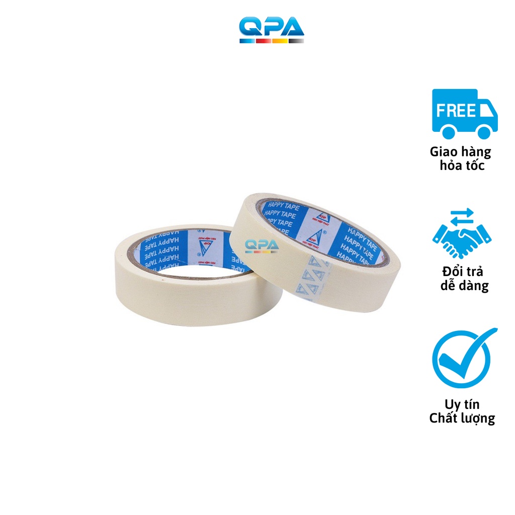 Băng keo giấy 15 yds - các size