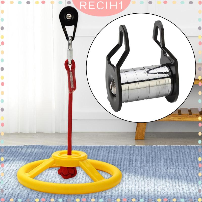 Bộ Ròng Rọc Rọc Dây Kéo Bằng Kim Loại Bền Bỉ Dành Cho Chơi Thể Thao Ngoài Trời
