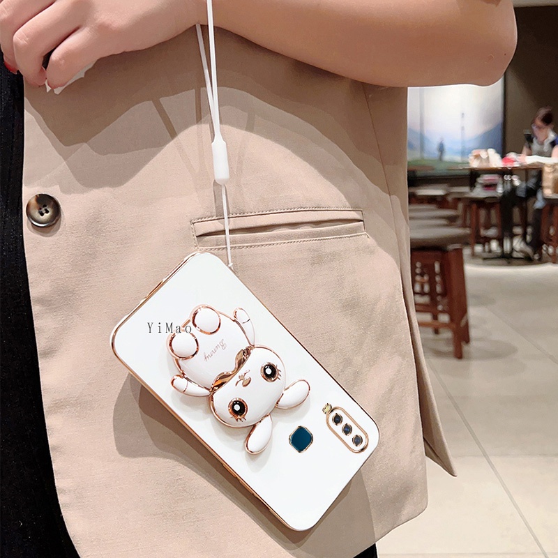 Ốp Điện Thoại Giá Đỡ Hình Thỏ Cho Vivo 1901 1902 1903 1904 1906 1916 1915 1941 1818 1819 1938 1935 1907 1920 1919