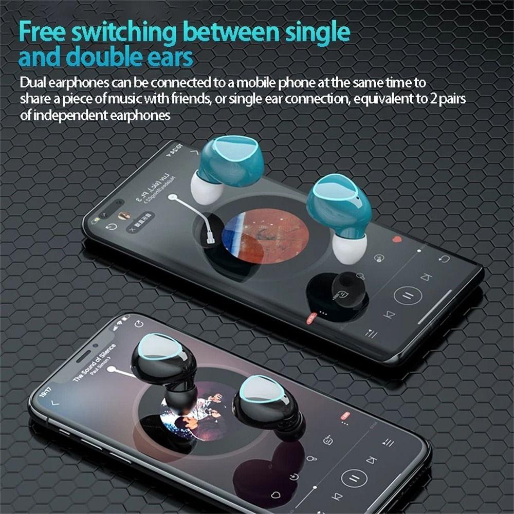 Tai Nghe AUGUSTINA Bluetooth 5.2 TWS Chống Thấm Nước 9D Cho Các Cặp Đôi