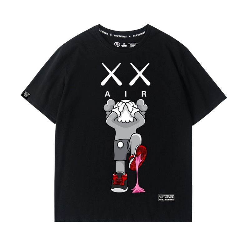 Áo thun unisex tay lỡ nam nữ form rộng, áo phông unisex phong cách AIR XX basic tee A105