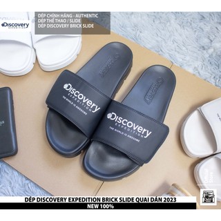 😘 [ HÀNG CHÍNH HÃNG ] Dép Discovery Expedition Brick Slide ( BEIGE - TRẮNG - ĐEN ) - REAL AUTHENTIC 100%
