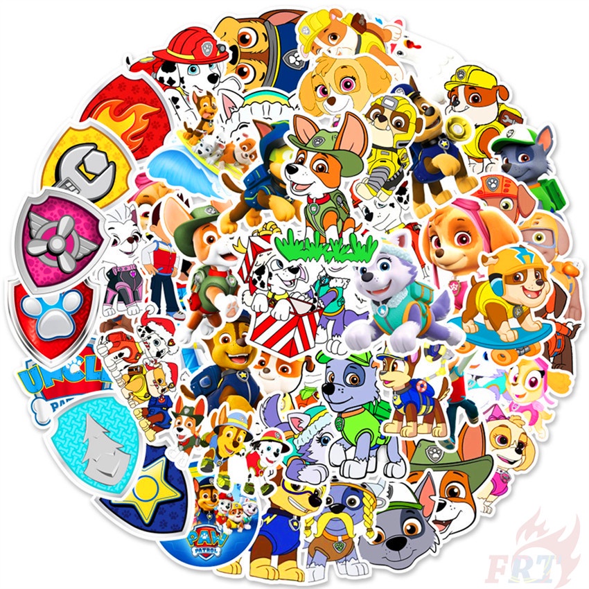 Bộ 100 Cái ❉ Hình Dán Loạt Phim PAW Patrol C ❉ Miếng Dán Đề Can Chống Nước Hỗn Hợp Thời Trang Trang Trí Đa Ứng Dụng