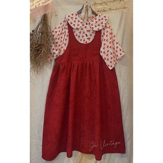 Set yếm đỏ tết Gà Vintage