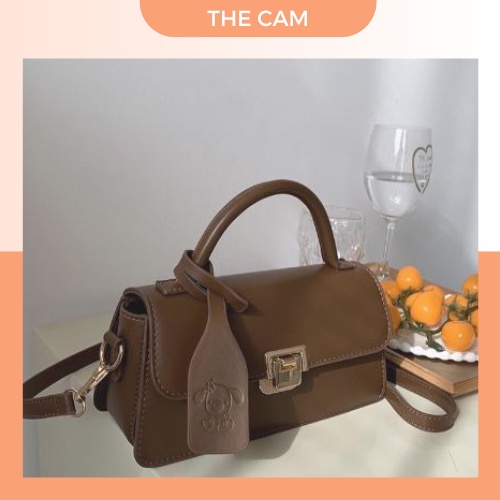 Túi xách nữ cầm tay kiểu hàn xinh xắn, kèm dây đeo chéo