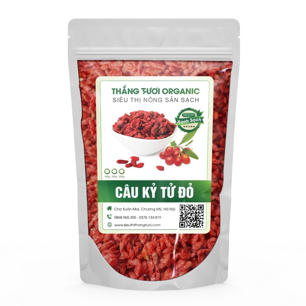 Câu Kỷ tử - hảo hạng mùi thơm quả chắc màu đỏ đẹp mắt tác dụng thần kỳ cho sức khỏe
