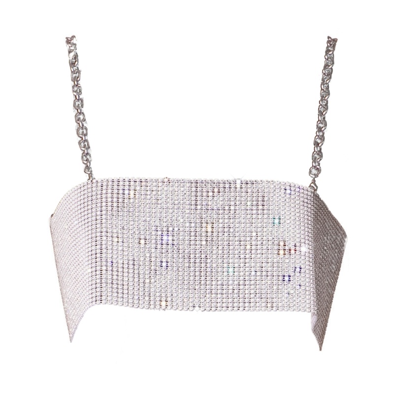 Áo Ngực Lưới Đính Đá Gợi Cảm Cho Nữ