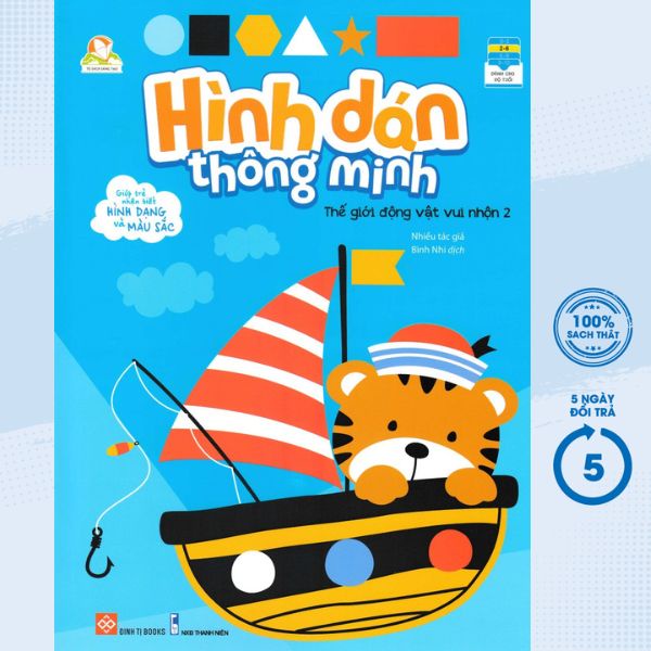 Sách - Hình Dán Thông Minh - Thế Giới Động Vật Vui Nhộn 2 - DTI