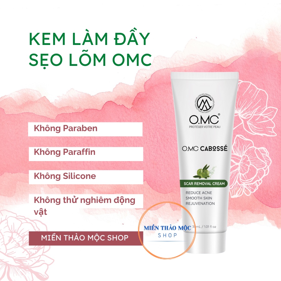 Kem làm đầy sẹo lõm OMC CABOSSE