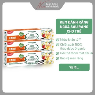 Kem Đánh Răng Thảo Dược Dành Cho Trẻ Em L'angelica Toothpaste Junior 50ml
