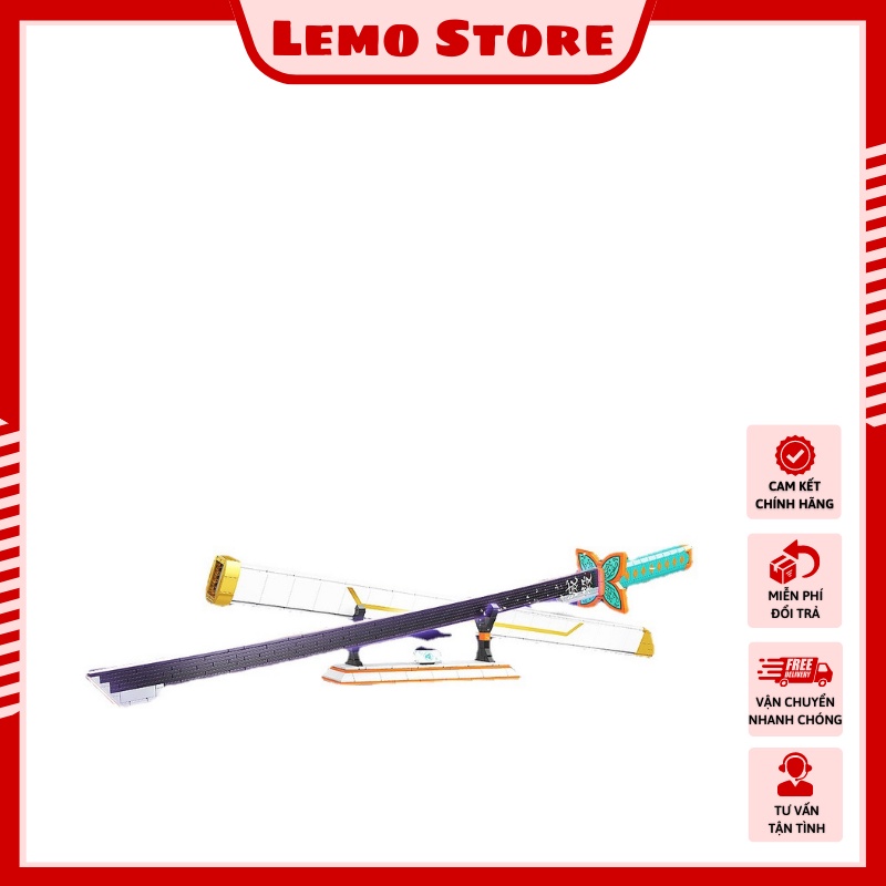 Bộ Đồ Chơi Xếp Hình Nhật Luân Kiếm Của Trùng Trụ Shinobu Kocho Trong Kimetsu No Yaiba 778pcs-Đồ Chơi Lắp Ráp No723