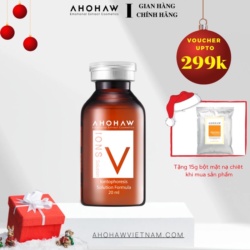 SIÊU TẾ BÀO GỐC CẤY TRẮNG PHỤC HỒI DA CHUYÊN SÂU AHOHAW - IONS V (1 LỌ)
