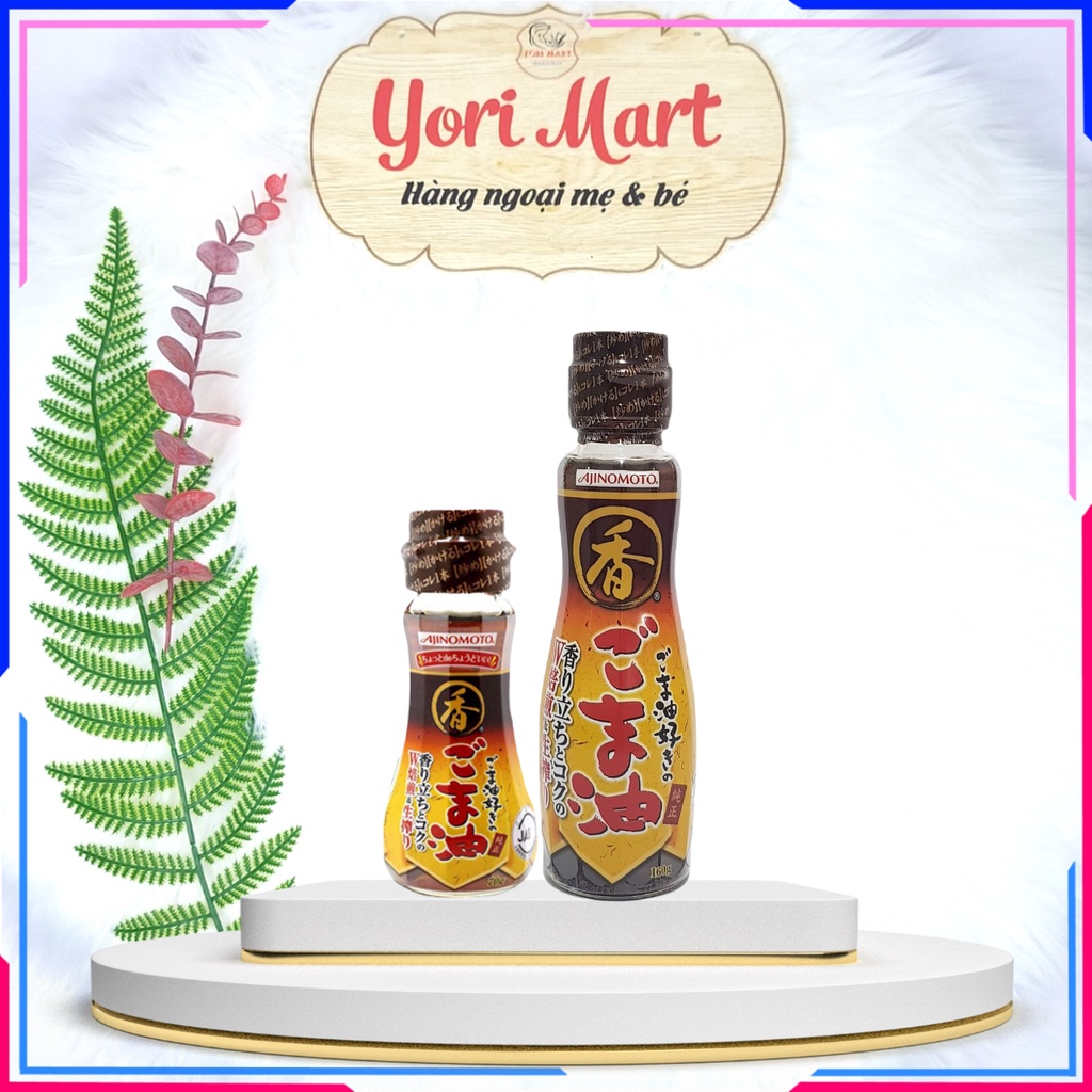 Dầu mè nguyên chất Nhật Bản 70g/160g