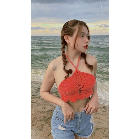 Bikini len móc hàng handmade xịn siêu hot