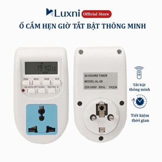 Ổ cắm hẹn giờ điện tử AL-06 220v,công tắc hẹn giờ, timer hẹn giờ tự động dành cho hồ cá, hồ thủy sinh
