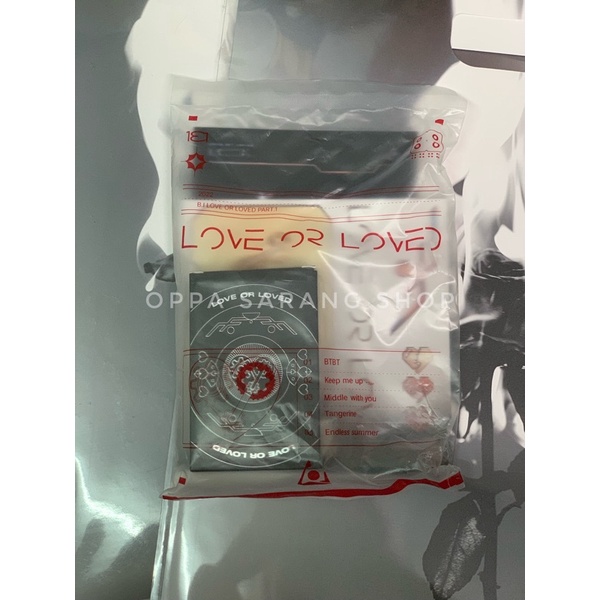 ALBUM YÊU HAY ĐÃ YÊU 1 - L.O.L LOVED or LOVED 1 B.I HANBIN 비아이 김한빈