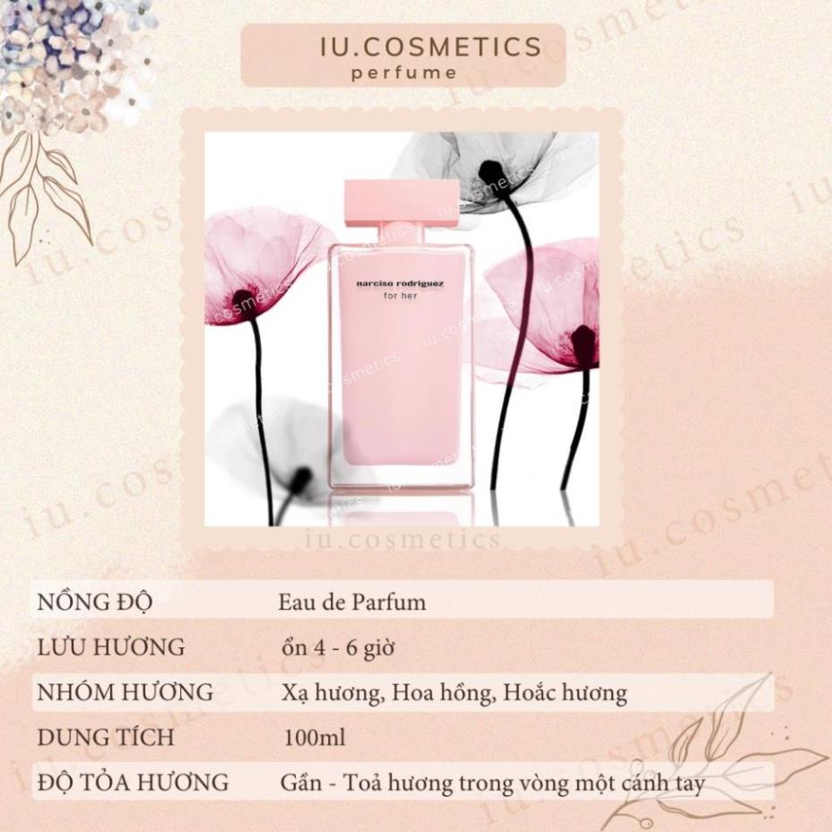 Nước hoa nữ Narciso hồng dung tích 100ml aoi_store