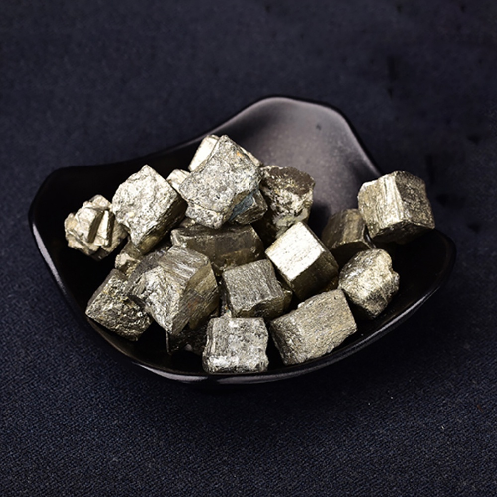 Chalcopyrit pyrite cube quartz crystal stone rock mẫu vật khoáng chất reiki chữa bệnh quặng thô trang trí phòng 30-50g / gói 100% tự nhiên