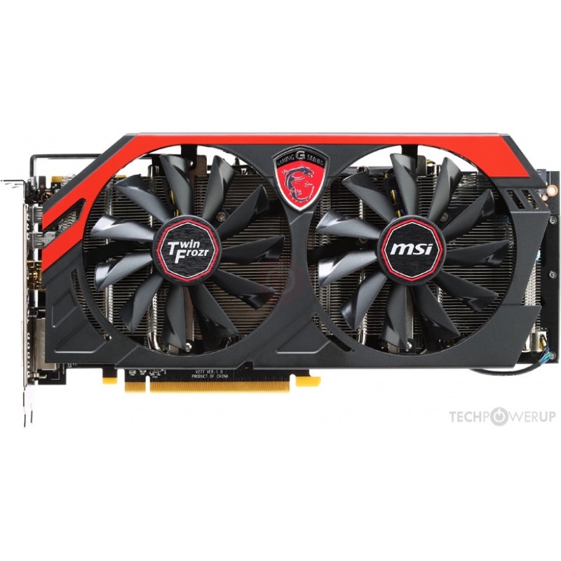 Vga msi r9 280x bản gaming đỏ
