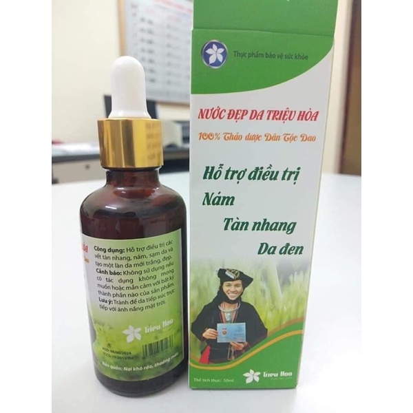 Nước đẹp da Triệu hoà (sáng da,hết nám, hết tàn nhang)