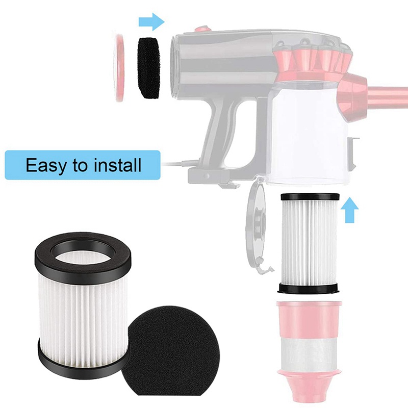 Bộ Lọc HEPA Cho Máy Hút Bụi Moosoo D600 D601