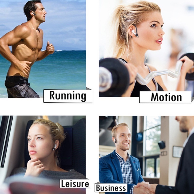 Bộ 2 Giá Đỡ Tai nghe không dây Bằng Silicon Mềm Chống Trượt Chống Rơi Cho Airpods 1 / 2