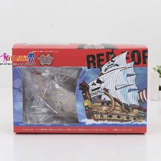 [ĐÃ LẮP RÁP] Mô Hình Thuyền Red Force Của Shanks Tóc Đỏ anime One Piece