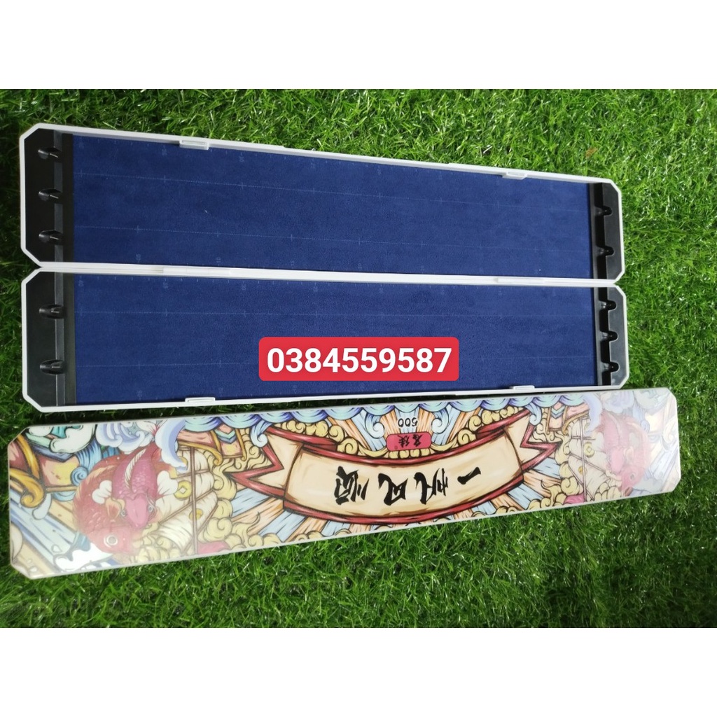 Hộp Đựng thẻo câu đài, lưỡi Câu cá, lưỡi Câu Đôi cao cấp chất liệu ABS 45cm, 50cm, 55cm