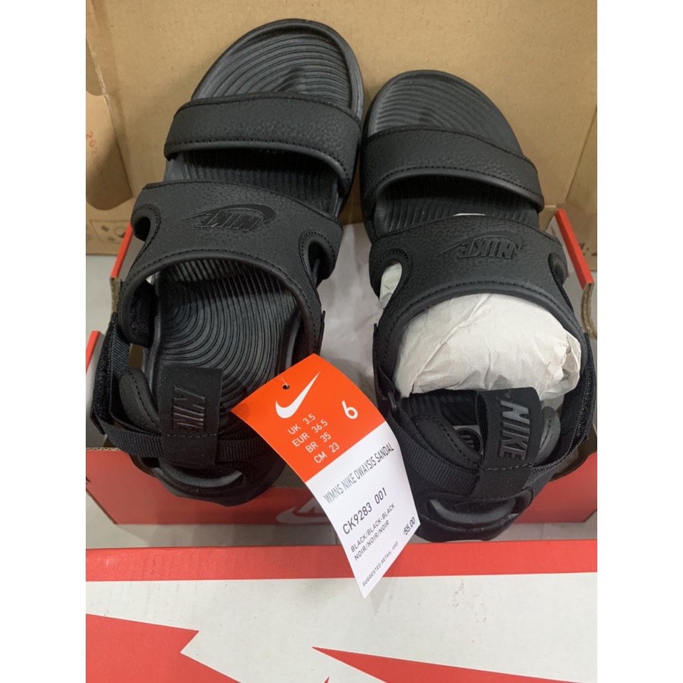 DÉP WMNS NIKE OWAYSIS SANDAL CK9283-001  Black/White