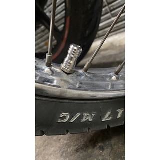 cặp van vòi inox kiểu thái ( chỉ âm ) gắn xe máy