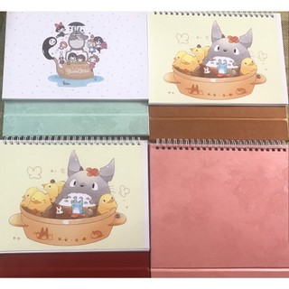 Lịch để bàn 2024 Totoro LĐB21 lịch in hình dễ thương ,có lịch âm ,ô đánh dấu
