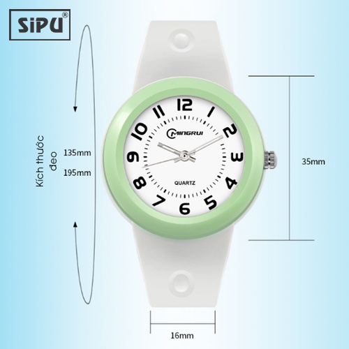 Đồng Hồ Trẻ Em MINGRUI 8833 Cao Cấp Chính Hãng Không Thấm Nước Cho Bé Gái - Shop Chuyên Sỉ