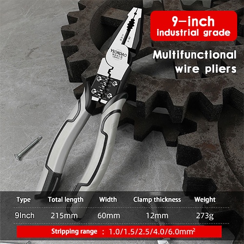 Kìm Tuốt Dây Đa Năng Chuyên Dụng Cho Thợ Điện