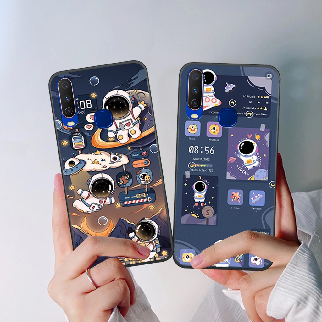 Ốp lưng Vivo U10  / Y15 / Y12 / Y17, ốp điện thoại vivo hình vũ trụ, phi hành gia