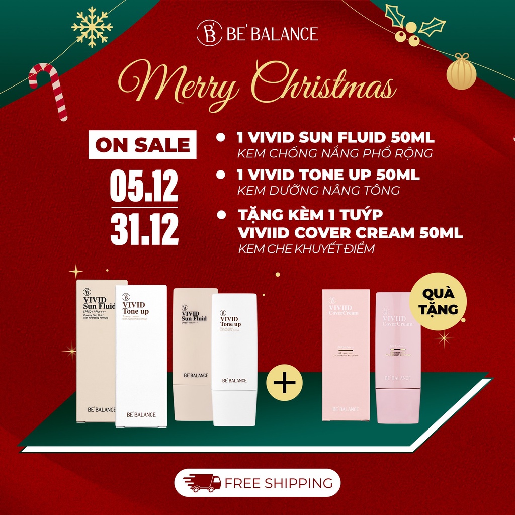 Kem che khuyết điểm BE'BALANCE Vivid Cover Cream 50ml